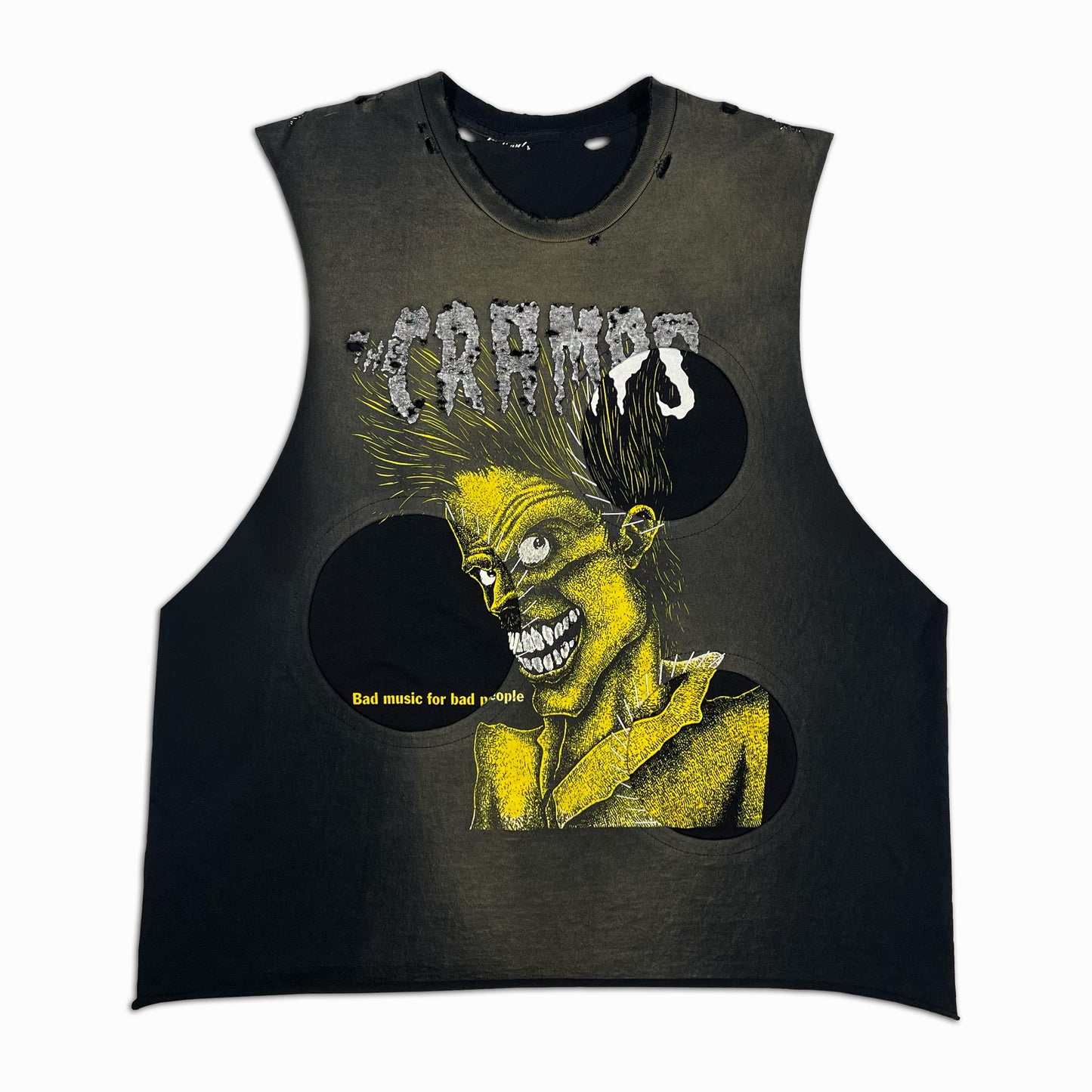 "Cramp My Style" Cut Off Tank
