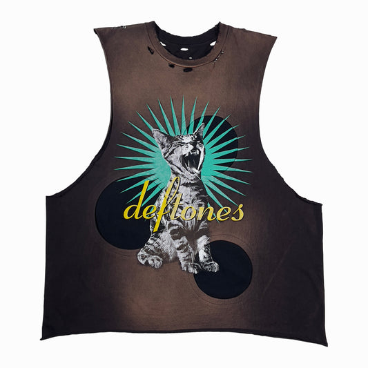 "Boba Time" Cut Off Tank